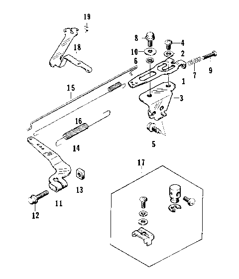 THROTTLE CONTROL ASSEMBLY [74880]
