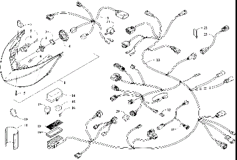 HEADLIGHT AND WIRING ASSEMBLIES [107061]