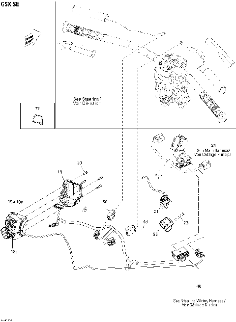 10- Electrical Accessories, Steering GSX SE