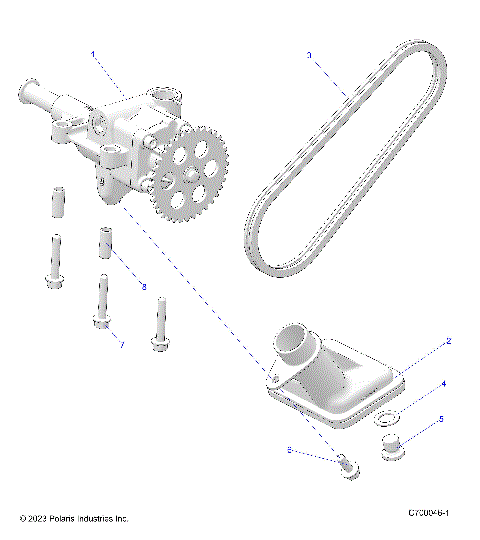 ENGINE, OIL PUMP - R25RSF99AY/AL (C700046)