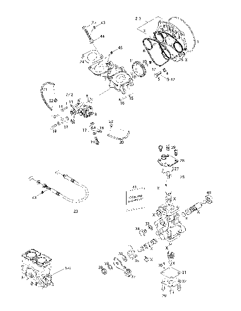 02- Oil Injection System, Oil Pump, Rotary Valve