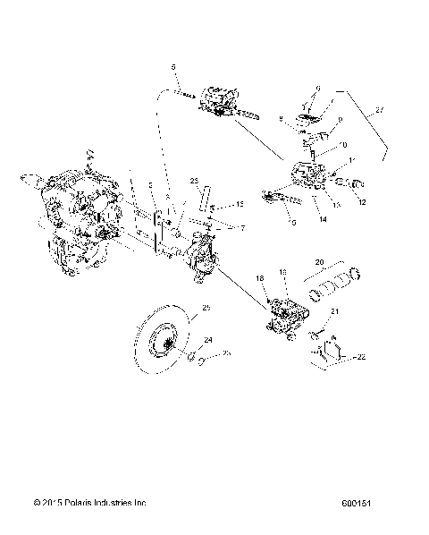 BRAKES, BRAKE SYSTEM - S19SJA5BSL (600151)