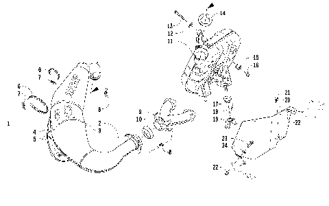 EXHAUST ASSEMBLY [91373]