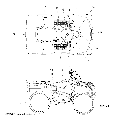 BODY, DECALS - A19SEA57F1/SEE57F1/SEE57F2 [101641]