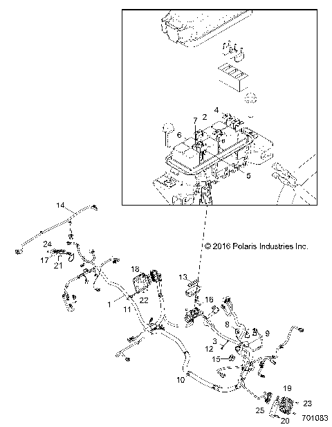 ELECTRICAL, WIRE HARNESS - Z17VAA87AB/E87AK (701083)