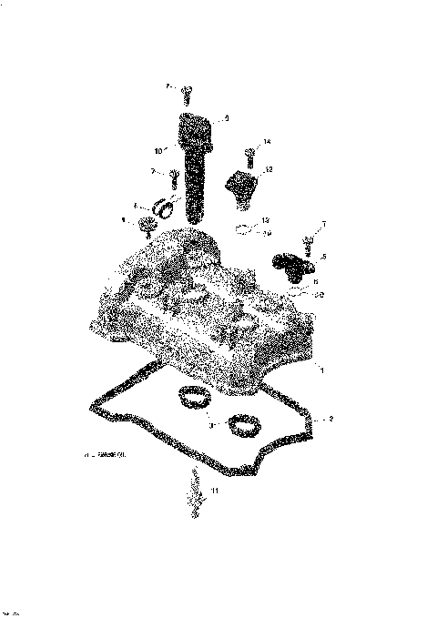 01- Valve Cover - 600 ACE