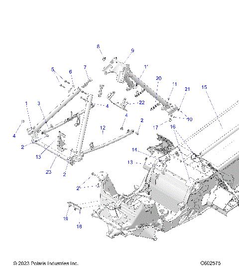 CHASSIS, CHASSIS ASM. and OVER STRUCTURE - S24TDE9FS/9FE (C602575)