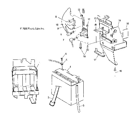 BATTERY BOX - S07ND3AS (4997199719B13)