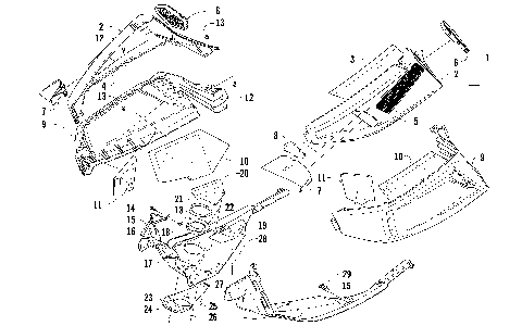 SKID PLATE AND SIDE PANEL ASSEMBLY [91821]