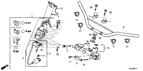 HANDLEBAR@TOP BRIDGE