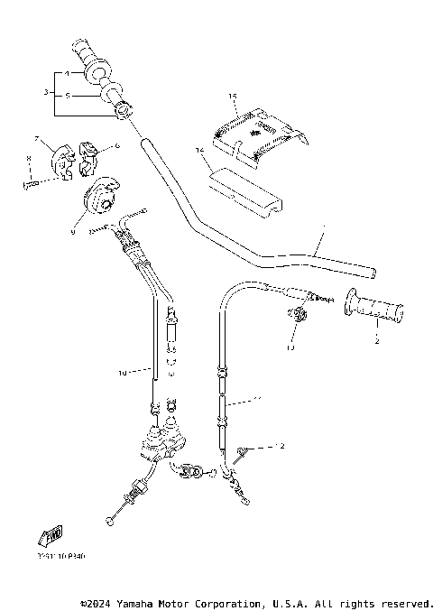 STEERING HANDLE CABLE