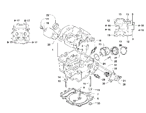 CYLINDER HEAD ASSEMBLY [88918]