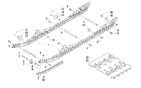 SLIDE RAIL AND TRACK ASSEMBLY [93449]