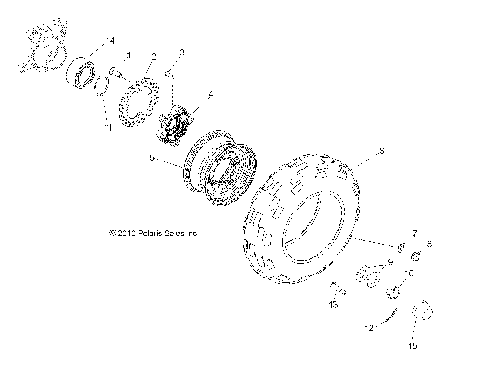 WHEELS, FRONT - R15RAA76AA/AJ (49RGRWHEELFRT116X6)