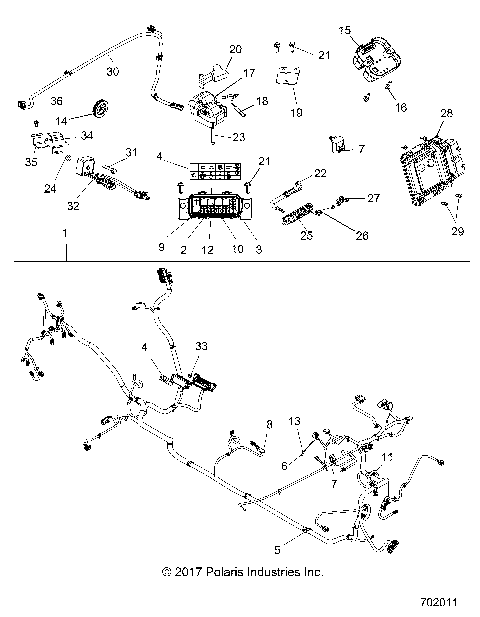 ELECTRICAL, WIRE HARNESS - R18RHE99NK (702011)