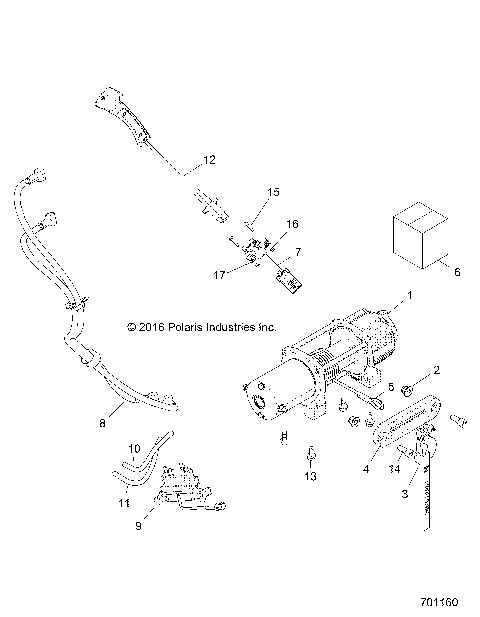 WINCH - R17RVM99AM/BM (701160)