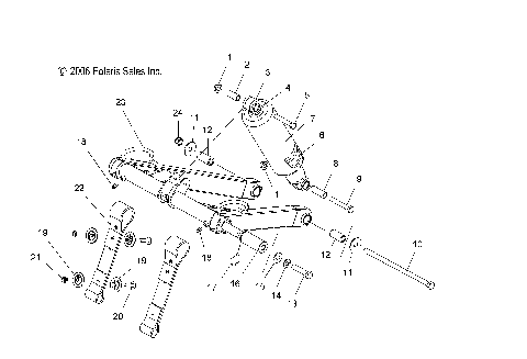TORQUE ARM, FRONT (IQ) - S07PP6HS/HSA/HSB (49SNOWFTACLEAN)
