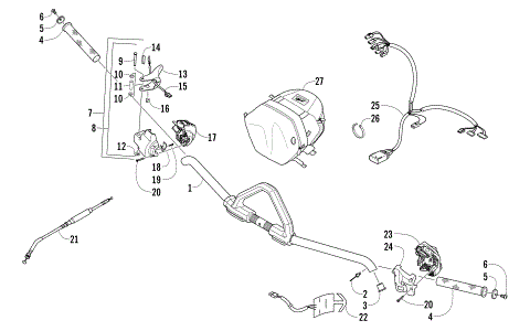 HANDLEBAR AND CONTROLS