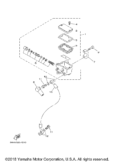 FRONT MASTER CYLINDER