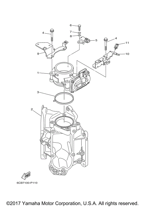 THROTTLE BODY ASSY 1