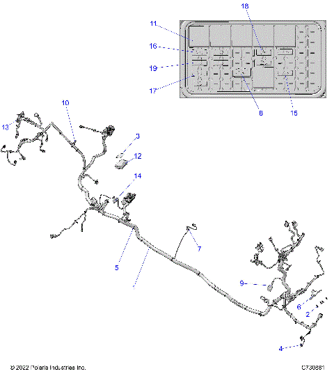 ELECTRICAL, WIRE HARNESS - R23RSF99AY (C730881)