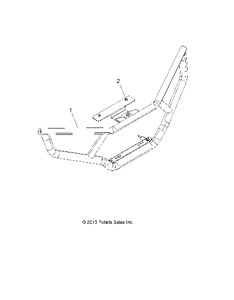 BODY, BRUSHGUARDS - A14MH5EFK (49ATVGUARD14570F)