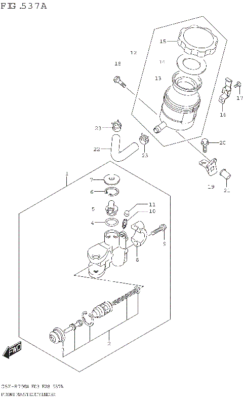FRONT MASTER CYLINDER