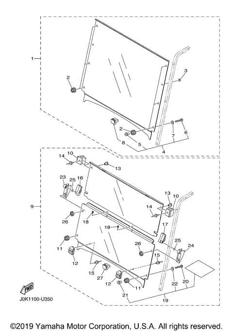 ALTERNATE FOR WINDSHIELD