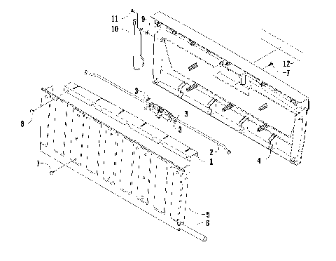 TAILGATE ASSEMBLY [89049]