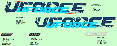 DECAL KITS (TWILIGHT BLUE)