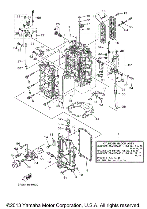 CYLINDER CRANKCASE 1
