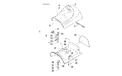 FRONT SEAT ASSEMBLY [87754]