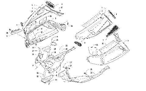 SKID PLATE AND SIDE PANEL ASSEMBLY [105575]