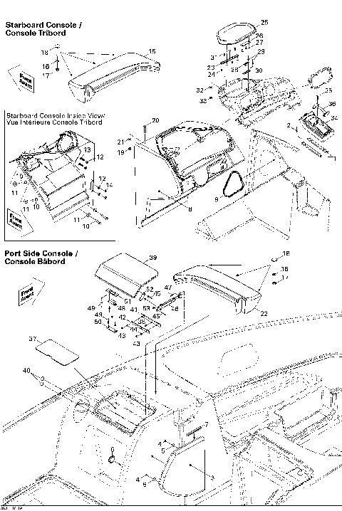 09- Front Console And Glove Box