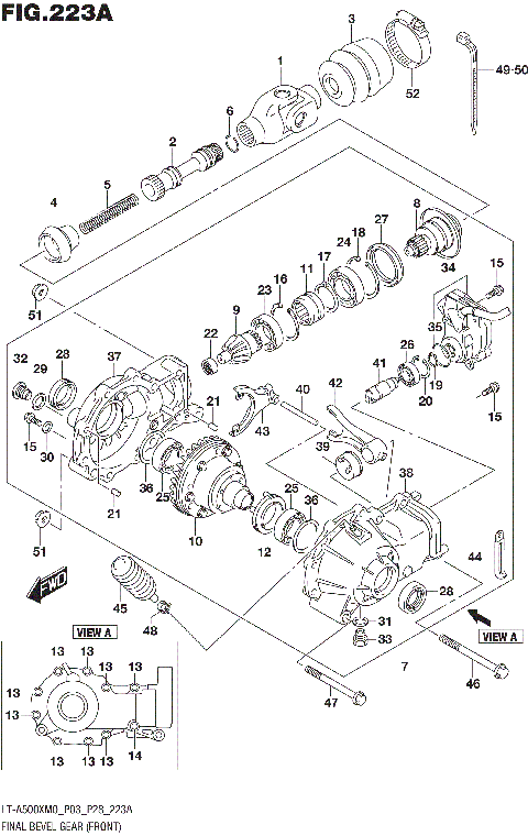 FINAL BEVEL GEAR (FRONT)