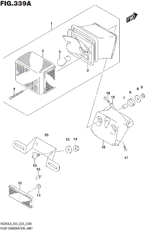 REAR COMBINATION LAMP