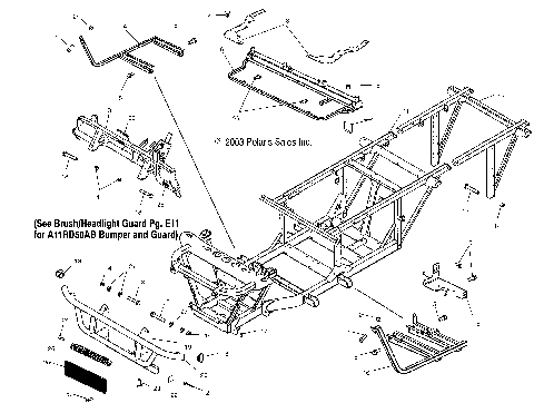 CHASSIS/BODY - A11RB42AA/A11RD50AA/AB/A11RF50AA (4981798179A04)