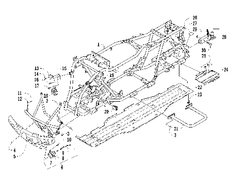 FRAME AND RELATED PARTS [98361]