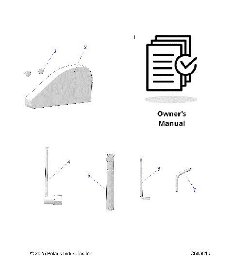 REFERENCE, TOOLS and OWNERS MANUAL - S26TLF9FSL (C603010)