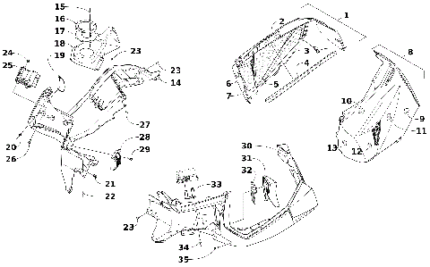 SKID PLATE AND SIDE PANEL ASSEMBLY [106164]