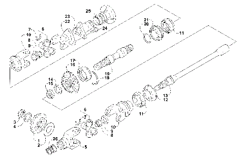 SECONDARY DRIVE ASSEMBLY [83759]