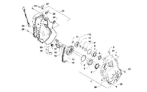 CHAIN CASE ASSEMBLY [102828]
