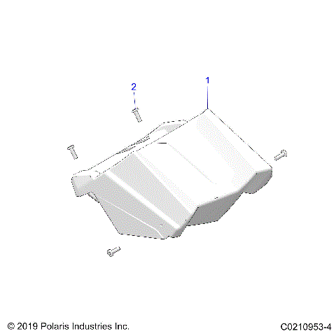 BODY, GAUGE POD - A24SGS95CT/S95FT/ET (C0210953-4)