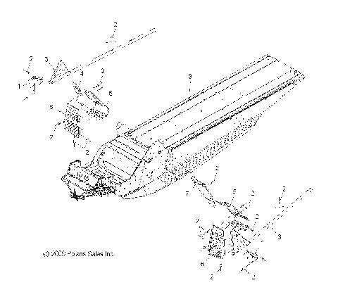 CHASSIS, CHASSIS ASM., and FOOTWELL ASM., LH/RH - S15PU6NSL/NEL (49SNOWCHASSISFRT10600WIDE)