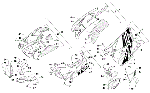 SKID PLATE AND SIDE PANEL ASSEMBLY