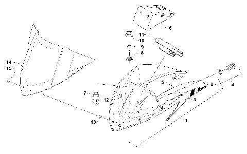 WINDSHIELD AND INSTRUMENT ASSEMBLIES [101300]