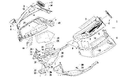 SKID PLATE AND SIDE PANEL ASSEMBLY [90534]