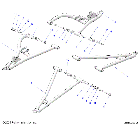 SUSPENSION, FRONT CONTROL ARMS