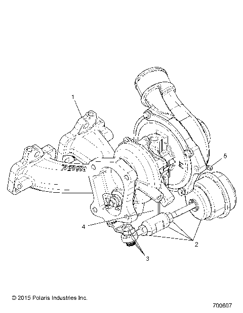 ENGINE, TURBO CHARGER - Z16VDE92NH/NW (700607)