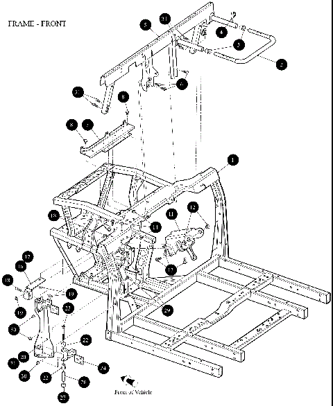 FRAME - FRONT [302416]